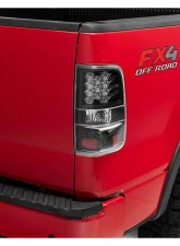 Raxiom Clear Lens Black Housing LED Tail Lights Ford F-150 Styleside 2004-2008                                     - T542840 - Image 6