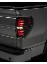 Raxiom Axial Series Clear Lens Black Housing LED Tail Lights Ford F-150 Styleside 2009-2014                                     - T542842 - Image 6