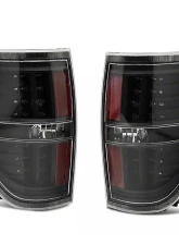 Raxiom Axial Series Clear Lens Black Housing LED Tail Lights Ford F-150 Styleside 2009-2014                                     - T542842 - Image 8