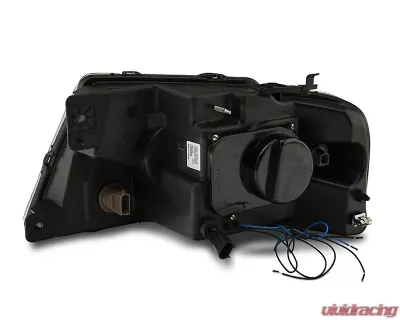 Raxiom Clear Lens Chrome Housing Dual LED Halo Projector Headlights Ford F-150 2004-2008 - T542850