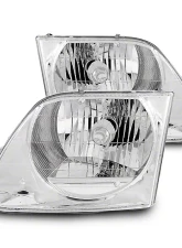 Raxiom Clear Lens Chrome Housing G2 Euro Headlights Ford F-150 1997-2003                                     - T542852 - Image 3