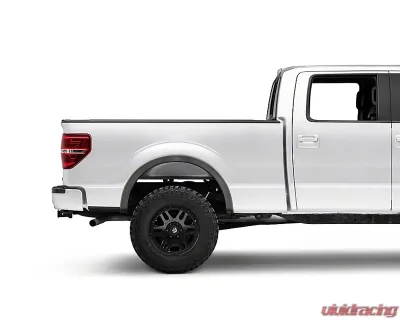 Raxiom Axial Series Red/Clear Lens Chrome Housing Tail Lights Ford F-150 Styleside 2009-2014 - T542865