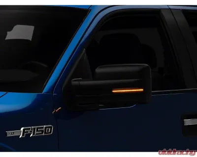 Raxiom Axial Series Smoked Lens Sequential LED Mirror Mounted Turn Signals Ford F-150 2009-2014 - T544359
