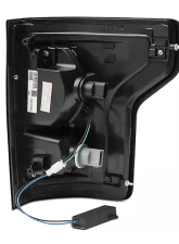 Raxiom Clear Lens Black Housing LED Tail Lights w/ Sequential Turn Signals Ford F-150 w/ Factory Halogen Non-BLIS Tail Lights 2015-2017                                     - T544625 - Image 3