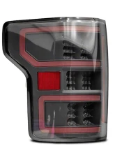 Raxiom Axial Series Clear Lens Black Housing LED Tail Lights w/ Sequential Turn Signals Ford F-150 w/ Factory Halogen Non-BLIS Tail Lights 2018-2020                                     - T548144 - Image 2