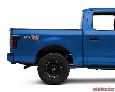 Raxiom Axial Series Clear Lens Black Housing LED Tail Lights w/ Sequential Turn Signals Ford F-150 w/ Factory Halogen Non-BLIS Tail Lights 2018-2020 - T548144