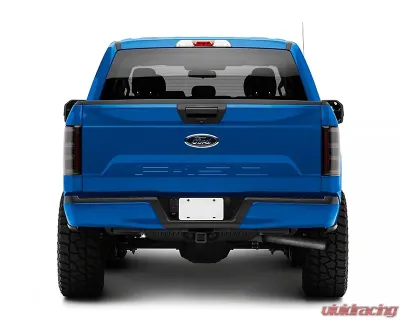 Raxiom Clear Lens Black Housing LED Tail Lights Ford F-150 w/ Factory Halogen Non-BLIS Tail Lights 2018-2020 - T548147