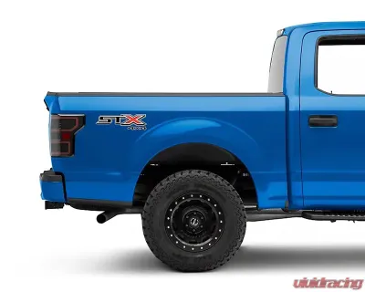 Raxiom Clear Lens Black Housing LED Tail Lights Ford F-150 w/ Factory Halogen Non-BLIS Tail Lights 2018-2020 - T548147