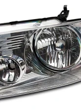 Raxiom Axial Series Clear Lens Chrome Housing OEM Style Replacement Headlights Ford F-150 2004-2008                                     - T551341 - Image 2