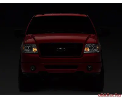 Raxiom Axial Series Clear Lens Chrome Housing OEM Style Replacement Headlights Ford F-150 2004-2008 - T551341