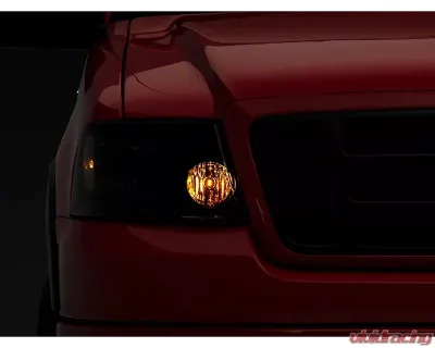 Raxiom Axial Series Smoked Lens Chrome Housing OEM Style Replacement Headlights Ford F-150 2004-2008 - T551342