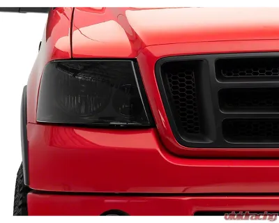 Raxiom Axial Series Smoked Lens Chrome Housing OEM Style Replacement Headlights Ford F-150 2004-2008 - T551342