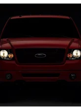 Raxiom Axial Series Smoked Lens Chrome Housing OEM Style Replacement Headlights Ford F-150 2004-2008                                     - T551342 - Image 8