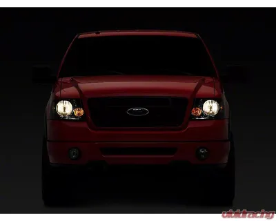 Raxiom Axial Series Smoked Lens Chrome Housing OEM Style Replacement Headlights Ford F-150 2004-2008 - T551342