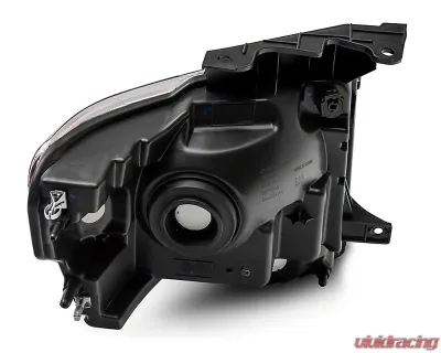 Raxiom Axial Series Clear Lens Chrome Housing OEM Style Replacement Headlights Ford F-150 w/ Factory Halogen Headlights 2009-2014 - T551343