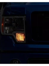 Raxiom Axial Series Clear Lens Chrome Housing OEM Style Replacement Headlights Ford F-150 w/ Factory Halogen Headlights 2009-2014                                     - T551343 - Image 6