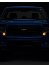 Raxiom Axial Series Clear Lens Chrome Housing OEM Style Replacement Headlights Ford F-150 w/ Factory Halogen Headlights 2009-2014                                     - T551343 - Image 9