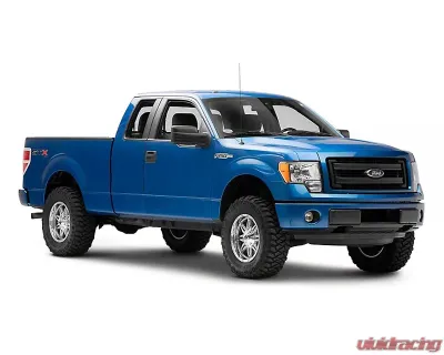 Raxiom Axial Series Clear Lens Chrome Housing OEM Style Replacement Headlights Ford F-150 w/ Factory Halogen Headlights 2009-2014 - T551343