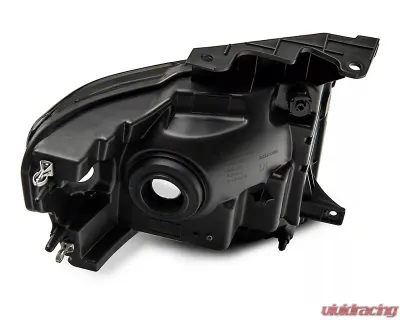 Raxiom Axial Series Smoked Lens Chrome Housing OEM Style Replacement Headlights Ford F-150 w/ Factory Halogen Headlights 2009-2014 - T551344