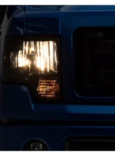 Raxiom Axial Series Smoked Lens Chrome Housing OEM Style Replacement Headlights Ford F-150 w/ Factory Halogen Headlights 2009-2014                                     - T551344 - Image 5