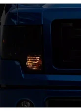 Raxiom Axial Series Smoked Lens Chrome Housing OEM Style Replacement Headlights Ford F-150 w/ Factory Halogen Headlights 2009-2014                                     - T551344 - Image 6