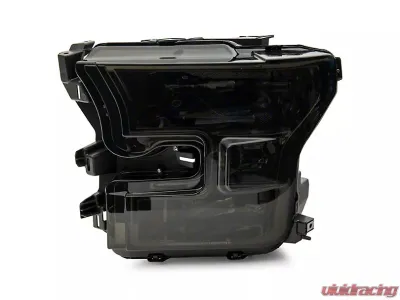 Raxiom Axial Series Smoked Lens Chrome Housing OEM Style Replacement Headlights Ford F-150 w/ Factory Halogen Headlights 2015-2017 - T551346