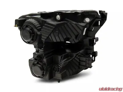 Raxiom Axial Series Smoked Lens Chrome Housing OEM Style Replacement Headlights Ford F-150 w/ Factory Halogen Headlights 2015-2017 - T551346