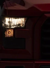 Raxiom Axial Series Smoked Lens Chrome Housing OEM Style Replacement Headlights Ford F-150 w/ Factory Halogen Headlights 2015-2017                                     - T551346 - Image 5