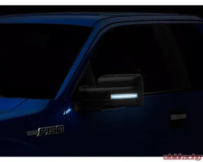 Raxiom Axial Series Clear Lens White LED Mirror Turn Signals Ford F-150 2009-2014 - T556985