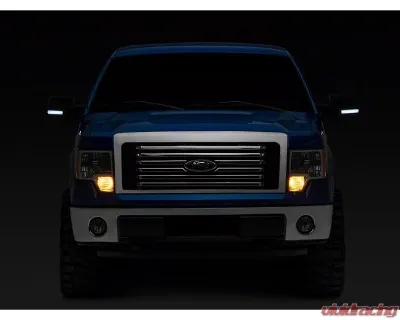 Raxiom Axial Series Clear Lens White LED Mirror Turn Signals Ford F-150 2009-2014 - T556985