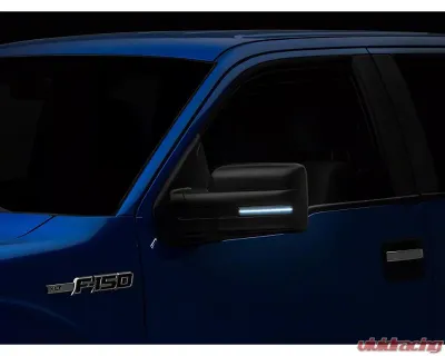 Raxiom Axial Series Smoked Lens White LED Mirror Turn Signals Ford F-150 2009-2014 - T556986
