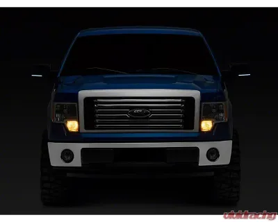 Raxiom Axial Series Smoked Lens White LED Mirror Turn Signals Ford F-150 2009-2014 - T556986
