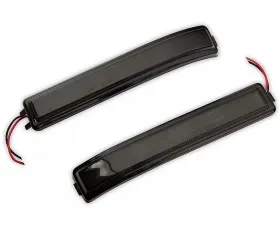 Raxiom Axial Series Smoked Lens White LED Mirror Turn Signals Ford F-150 2009-2014