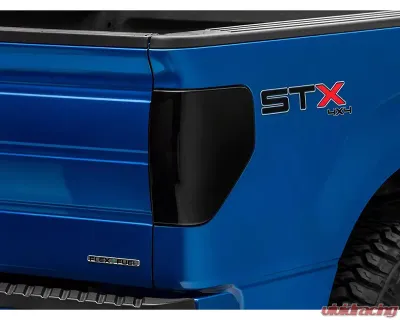 Raxiom Axial Series Smoked Lens Black Housing LED Tail Lights Ford F-150 Styleside 2009-2014 - T565678