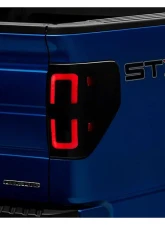 Raxiom Axial Series Smoked Lens Black Housing LED Tail Lights w/ Halo Ford F-150 Styleside 2009-2014                                     - T565679 - Image 5