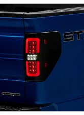 Raxiom Axial Series Smoked Lens Black Housing LED Tail Lights w/ Halo Ford F-150 Styleside 2009-2014                                     - T565679 - Image 6
