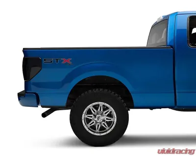 Raxiom Axial Series Smoked Lens Black Housing LED Tail Lights w/ Halo Ford F-150 Styleside 2009-2014 - T565679