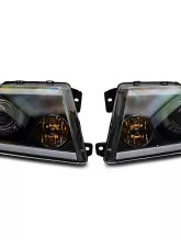 Raxiom Axial Series Clear Lens Black Housing Projector Headlights w/ Sequential LED Bar Ford F-150 2004-2008                                     - T566364 - Image 11