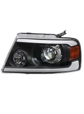 Raxiom Axial Series Clear Lens Black Housing LED Projector Headlights Ford F-150 2004-2008                                     - T566365 - Image 3