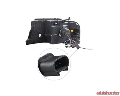 Raxiom Axial Series Clear Lens Black Housing LED Projector Headlights Ford F-150 2004-2008 - T566365