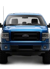 Raxiom Axial Series Clear Lens Black Housing Headlights w/ LED Bar Ford F-150 w/ Factory Halogen Headlights 2009-2014                                     - T566367 - Image 11