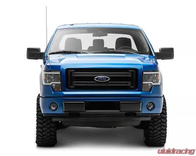 Raxiom Axial Series Clear Lens Black Housing Headlights w/ Sequential LED Bar Ford F-150 w/ Factory Halogen Headlights 2009-2014 - T566368
