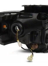 Raxiom Axial Series Clear Lens Black Housing Headlights w/ Sequential LED Bar Ford F-150 w/ Factory Halogen Headlights 2009-2014                                     - T566368 - Image 3