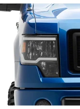 Raxiom Axial Series Clear Lens Black Housing Headlights w/ Sequential LED Bar Ford F-150 w/ Factory Halogen Headlights 2009-2014                                     - T566368 - Image 8