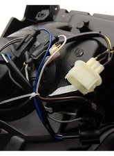 Raxiom Axial Series Clear Lens Black Housing Projector Headlights w/ LED Light Bar Ford F-150 w/ Factory Halogen Headlights 2009-2014                                     - T566369 - Image 4