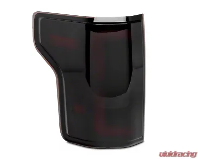 Raxiom Axial Series Smoked Lens Black Housing LED Tail Lights Ford F-150 w/ Factory Halogen Tail Lights 2015-2017 - T569481