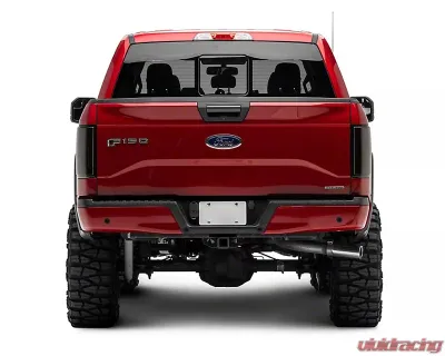 Raxiom Axial Series Smoked Lens Black Housing LED Tail Lights Ford F-150 w/ Factory Halogen Tail Lights 2015-2017 - T569481