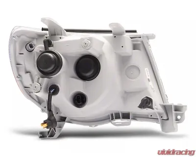 Raxiom Axial Series Clear Lens Black Housing LED DRL Projector Headlights Toyota Tacoma 2005-2011 - TT11236