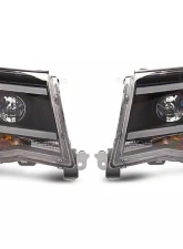 Raxiom Axial Series Clear Lens Black Housing LED DRL Projector Headlights Toyota Tacoma 2005-2011                                     - TT11236 - Image 5