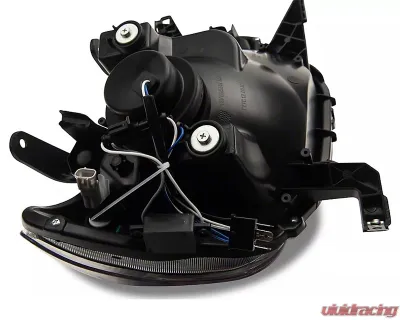 Raxiom Axial Series Clear Lens Black Housing Projector Headlights w/ LED Bar Toyota Tacoma 2012-2015 - TT21849